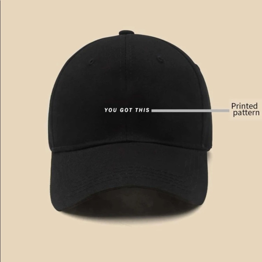 Black ball cap logo “ You Got This” - Picture 4 of 4